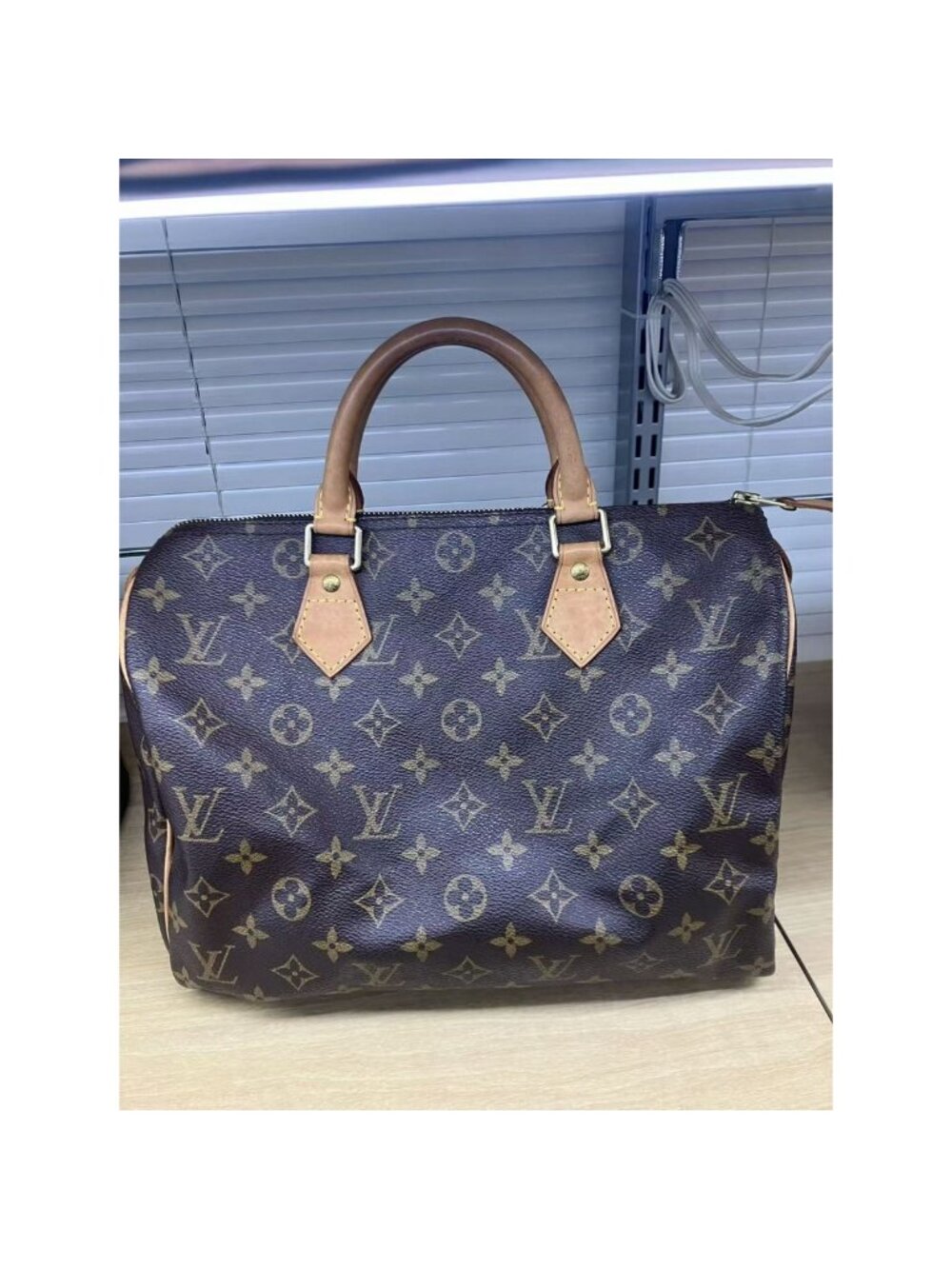 Louis Vuitton Monogram Speedy 30 Handbag Ed Brown